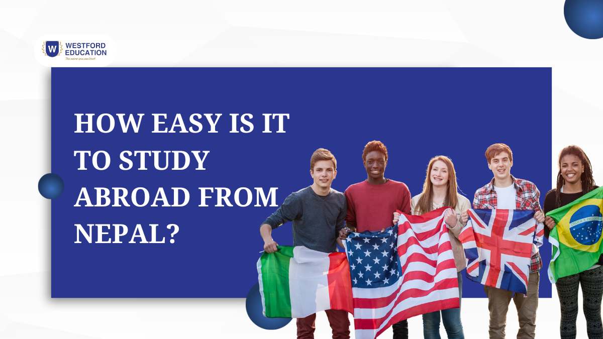 How easy is it to study abroad from Nepal